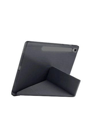 Samsung Galaxy Tab S10 Fe Plus 13.1 Kalemlikli Mars Tablet Kılıfı - Siyah Arka Kapak
