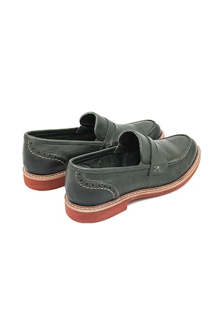 Freefoot 2654 Erkek Klasik Ayakkabı - Yeşil Yeşil