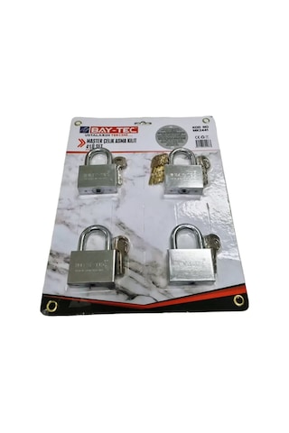 Trimax Master Çelik Asma Kilit 55 Mm 4'lü Set Mk2441