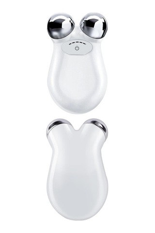 Pazly Pembe Mikro Masajlı Yüz Gençleştirici Cihazı - Geeroyoo Cilt Bakım Aleti Pembe