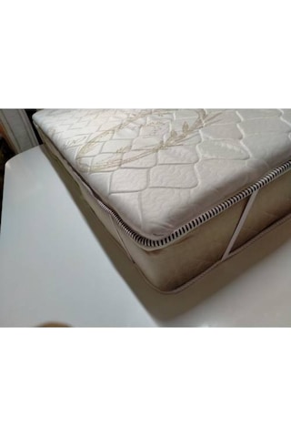 Hugoyimalat Hugoy 200X200 Bambu Yatak Pedi Kuştüyü Sünger Yatak Şilte 200*200
