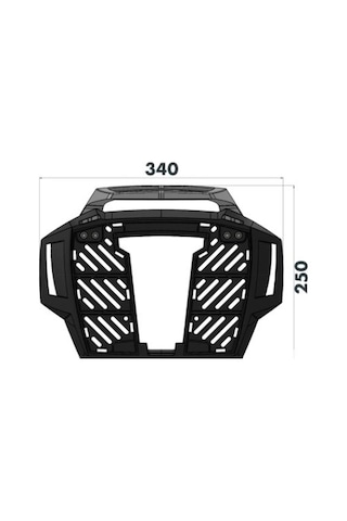 Hepco Becker Honda Crf1100l Yan Çanta Demiri 2019-21/6539521 00 01