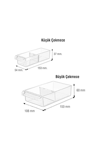 Çekmeceli 39'lu Takım Çantası Plastik Organizer Vida Dübel Civata Kutusu Bölmeli Avadanlık Monoblok