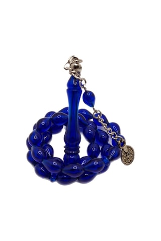 Han Ticarethane Lacivert Renk Toz Kehribar Tesbih