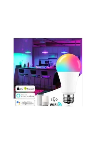 S-Link Smart Akıllı Wi-Fi RGB Led Ampul 12 Watt Tasarruflu 16M Renk