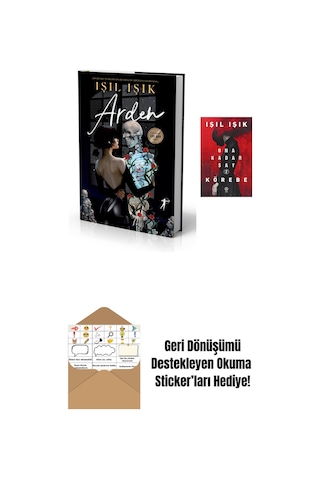 Arden 1 Ciltli + Ona Kadar Say 2 - Körebe + Okuma Sticker'ları