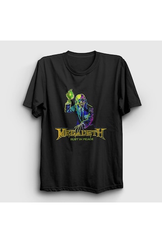 Presmono Unisex Rust In Peace Megadeth T-shirt Siyah Presmono Unisex Rust In Peace Megadeth T-shirt Siyah