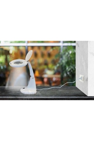 Led Işıklı Masaüstü Büyüteç 3x - 2015