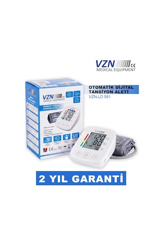 Vzn Ld-581 Type-C Girişli Dijital Tansiyon Aleti Kol Tipi Hızlı Ölçüm Hafızalı