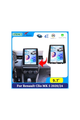 Renault Clıo 5 Low 2020-2021 Multimedya Navigasyon Usb Kamera Carplayer