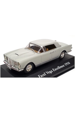 1:43 Ölçek Atlas 1970 Renault 12 - White Diecast Metal Minyatür Model Araba 10cm