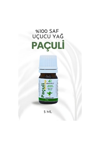 Einnatur Paçuli Uçucu Yağı %100 Saf Pogostemon Cablin Essential Oil 5 ML