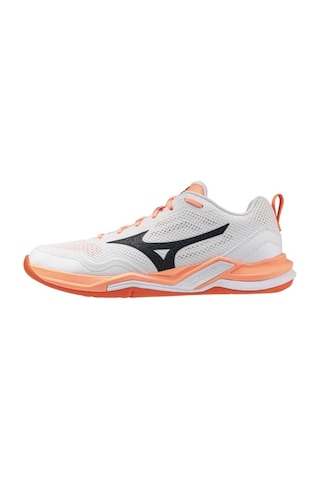 Mizuno Wave Stealth Pro Unisex Hentbol Ayakkabısı Beyaz / Turuncu Çok Renkli