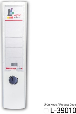 Laçin Klasör Beyaz Geniş 24 Adet 1 Koli