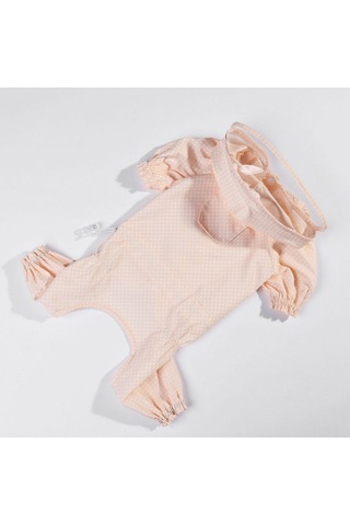 Köpek Yağmurluk Dört Ayak Su Geçirmez Toz Giysiler Pet Yağmurluk, Boyut: Xl Pembe