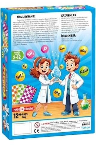 Zeka Dolabı Fenbala Elementler-bileşikler-semboller-formüller V