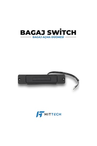 Fiat Fiorino, Citroen Nemo ve Peugeot Bipper Uyumlu Bagaj Açma Düğmesi Butonu Switch OEM 735482397
