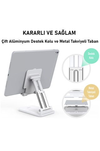 Soopii Dm01pro Masaüstü Tablet Ve Telefon Tutucu Stant