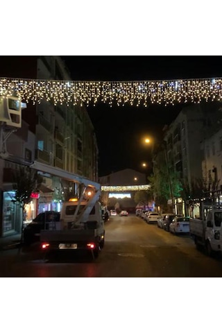 Sunlight 3x1m Sarkıt Perde Led Aydınlatma Dış Mekan G.ışığı Beyaz