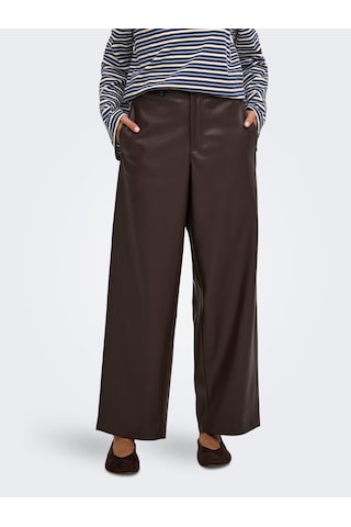 Only Onlneli Mw Faux Lea Barrel Kadın Pantolon 15376856 Kahve