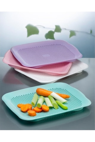 Süzgeçli Plastik Kesim Panosu 1 Adet 000333