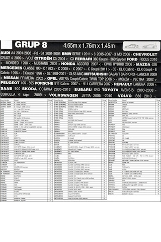 Guard Standart Grup 8 Oto Branda 1 Adet