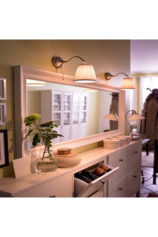 Beyaz Banyo Salon Antre Koridor Şifonyer Komodin Duvar Boy Aynası Beyaz