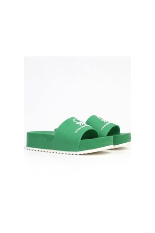 United Colors Of Benetton Benetton Bn-1211- 3489 Yesil-kadın Terlik Yeşil