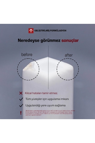 Nnrepair Seramik Akrilik Yüzey Tamir Kiti Beyaz