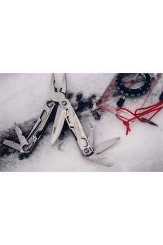 Leatherman Kamp Rev Stainless Multitool Gri