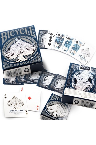 Bicycle Dragon Oyun Kağıdı Koleksiyonluk Cardistry Kartları Deste