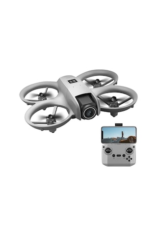 Çift Bataryalı Kameralı Mini Drone Işıklı Akıllı Uçuş Sistemi Diğer