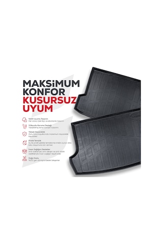 Seat Ateca 2016 Sonrası Myk 3d Premium Yumuşak Bagaj Havuzu