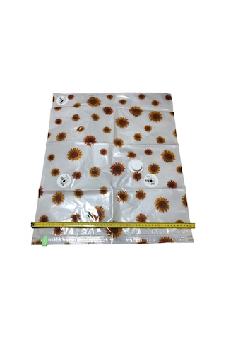 Vakumlu Hurç Poşet Saklama Torbası Elbise Hurcu 50x60 Beyaz