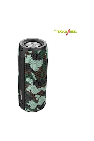 Flybuy Zealot S51 Yeşil Kamuflajlı Bluetooth Hoparlör - 10w, Ipx5 Su Geçirmez, 8 Saat Çalışma, Tws, Bluetooth 5.0