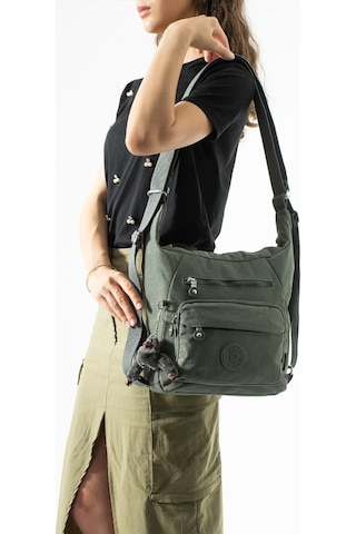 Baginn İster Sırt İster Omuz İster Çapraz Askılı Fonksiyonel Kullanım Kadın Çantası 28 28 Cm 571 Collection Gri