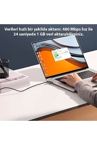 Şeffaf Uçlu İphone 45w Usb Hızlı Ve Dayanıklı Şarj Ve Data Işıklı Örgü Kablo 1 Metre Diğer