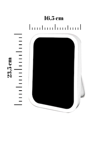 Masaüstü Dokunmatik Makyaj Aynası Led Işıklı Beyaz Renk Make Up M