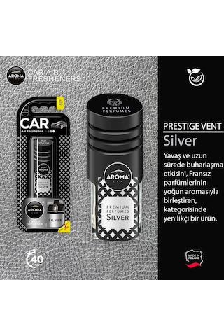 Aroma Prestij Kalorifer Geçme Koku - Gümüş