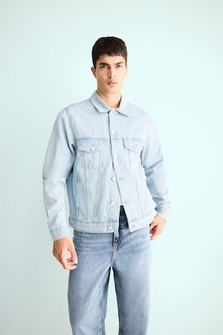 Defacto Regular Fit Jean Ceket F4741ax25aunm39 Mavi