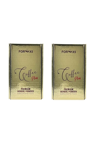Coffee Plus Bitkisel Kahve Karışımı 2 Li Set Filtre