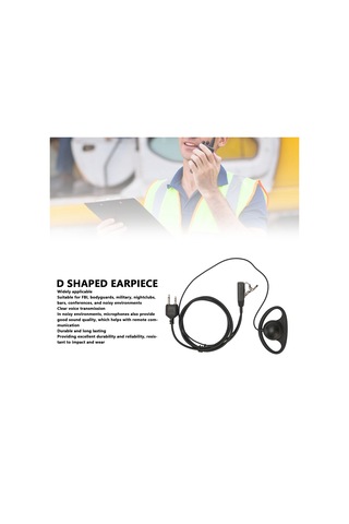 Midland İçin D Tipi Tek Kulaklı Kulaklık Huiliang