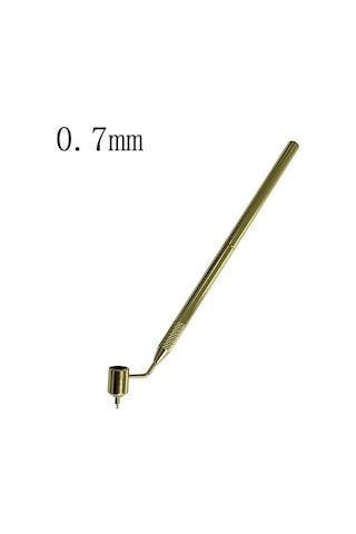 Eğimli İnce Çizgi Boya Kalemi Sıvı Yazar Kalem Yazar Boya Aplikatör Kalemi 0.7mm