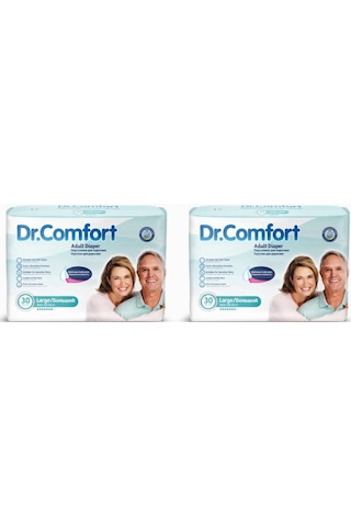 Dr. Comfort Yetişkin Bel Bantlı Hasta Bezi L 60'lı