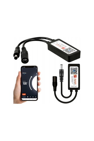 Tuya Led Kontrol Mini Dc Wifi Dimmer 5-24v 12a App İos Android Alexa Siri Google Xiaomi Smart Home Ses Kontrolü Uygulama