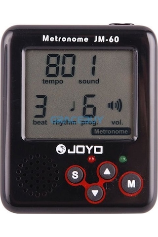 Joyo Jm60 Mini Metronom Siyah