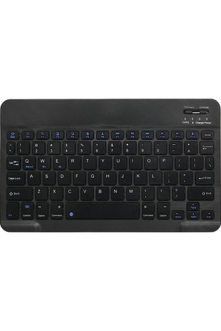 Jeemson 10 İnç Bt Klavye Mouse Seti, 78 Tuşlu Şarj Edilebilir, Fare 3 Seviye Dpı Ayarı, Çoklu Sisteme Uyumlu, Siyah Fare İçin Pil Yok Diğer