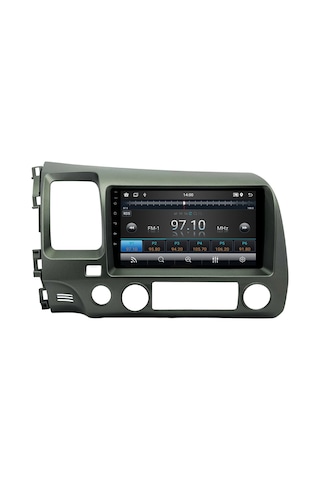Otolas Honda Civic Fd6 Android Multimedya Ekran 2007-2012 4 Gb + 128 Gb 10.2"