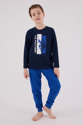U.S. Polo Assn. U.s. Polo Assn Erkek Çocuk Lacivert Pijama Takımı Us2206-c-v2