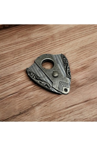 Guevara Krom Taşlı Kelebak Model Puro Kesici 60 Ring